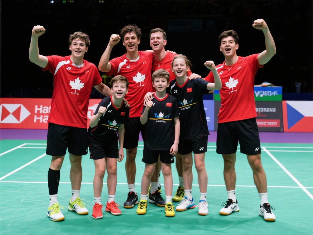 此外，加拿大羽毛球队在过去几年加大了对青